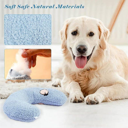 Cat Pillow, Soft Pet Toy, Soothing Cat Pillow for Dogs with Anxiety, U-Shaped Pillow, Dog Bed for Better Sleep and Comfort, Cat Plush Toy - Image 2