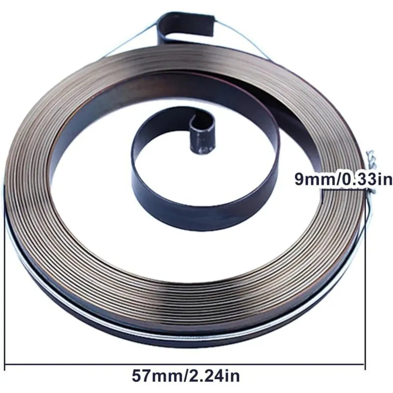 Starter Cord with Starter Spring and Detent for Stihl Fc55 Fs55 Fs45 Fs46 Fs38 Hl45 Trimmer - Image 2