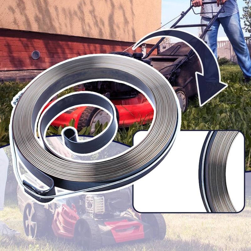 Starter Cord with Starter Spring and Detent for Stihl Fc55 Fs55 Fs45 Fs46 Fs38 Hl45 Trimmer - Image 3