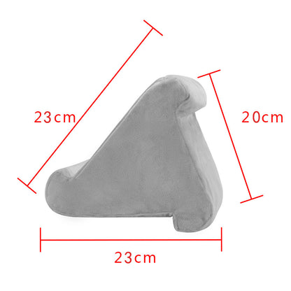 Tablet Pillow Holder Foldable Soft Pillow Tablet red_yux red - Image 3