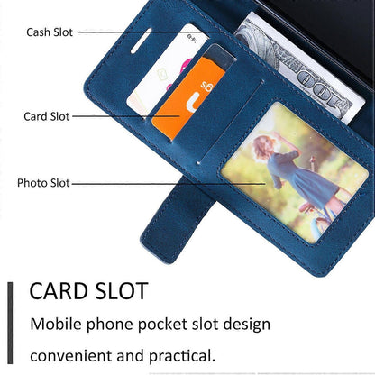 Case Compatible with iPhone 11 Leather Magnetic Folio Case with Card Holder Compatible with iPhone 11- Perfect Blue-max Blue - Image 3