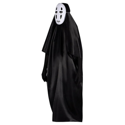 Cosplay Costume Spirited Away No Face Kaonashi Cosplay Costume Halloween Decoration Party Costume Mask Clothing Gloves Set Gifts_yux - Image 4