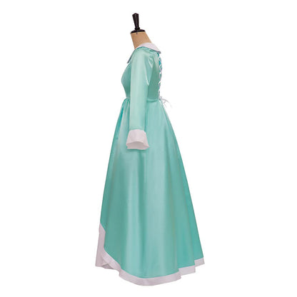 Daisy Cosplay Dress Rosalina Costume Halloween Carnival Cosplay Princess Dress with Crown Birthday Party Stage Wear with Headpiece XS XS Daisy - Image 4