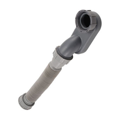 Low Profile 1 1/2 P Flexible P-Trap Bath Shower Drain Hose Flat Base Drain for - Image 3