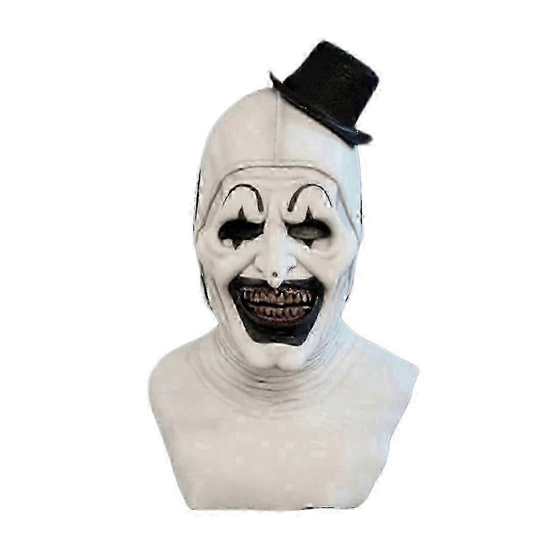 Art The Clown Cosplay Movie Terrifier 2 Art The Clown Cosplay Costume Jumpsuit Mask Halloween Costumes Mask For Men Women - Image 2