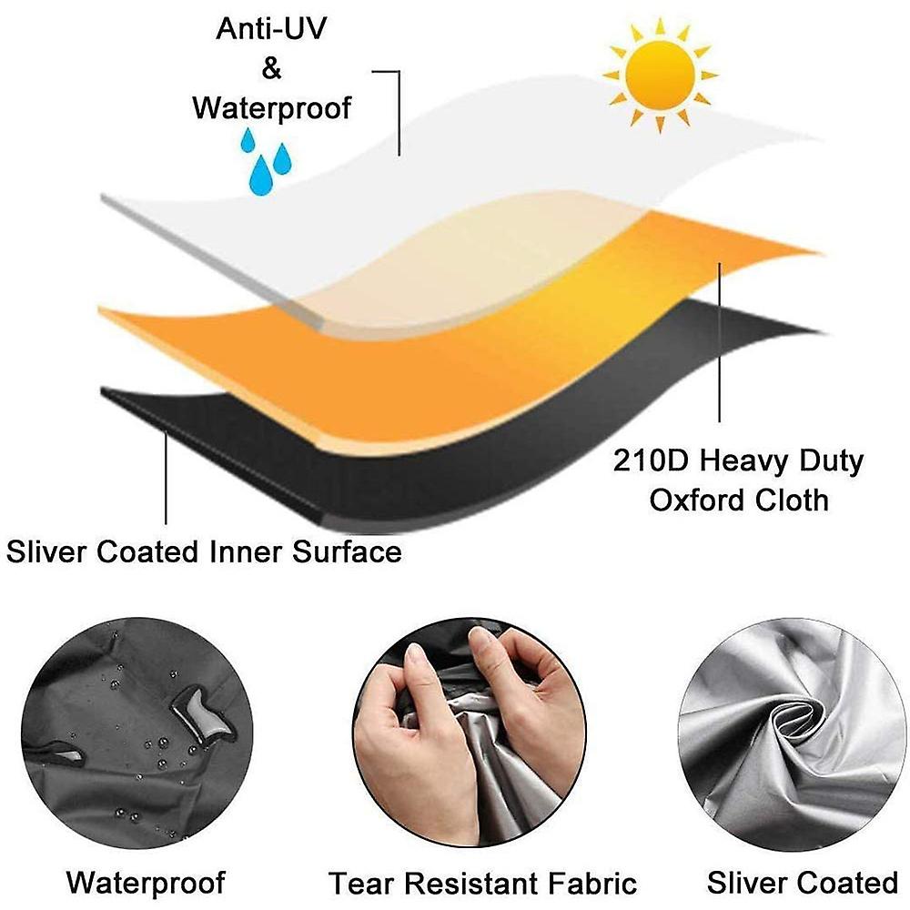 Waterproof Patio Heater Cover, 210d Oxford, Waterproof, Windproof, Protection A - Image 3