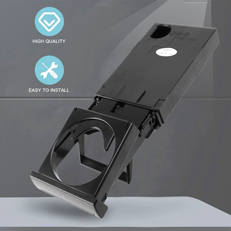 Retractable Folding Cup Holder For A6 C5 1998-05 A4 98-2002 4B0862534D - Image 4