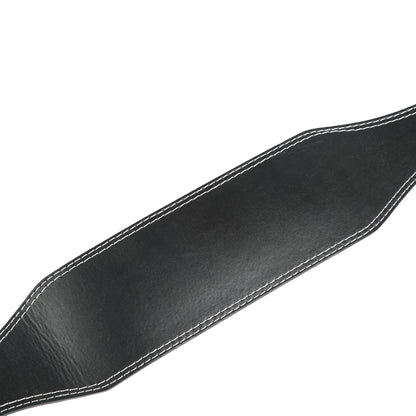 Weight belt for weightlifting, wide sports belt for waist support, fitness belt for rowing, squats, deadlifts, black - Image 4