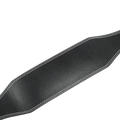 Weight belt for weightlifting, wide sports belt for waist support, fitness belt for rowing, squats, deadlifts, black - Image 4