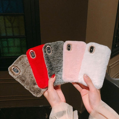 iPhone 7/8 Plus - Case/Mobile Case - Fluffy Fur Pink - Image 2