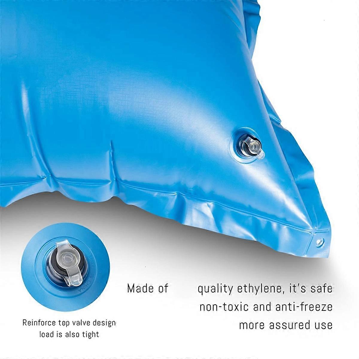 Extra Thick Winter Cushion for Above Ground Pool, Air Cushion for Equalizing Cold and Ice, Winter Preparation Pool C[D]-XY27- Blue - Image 2