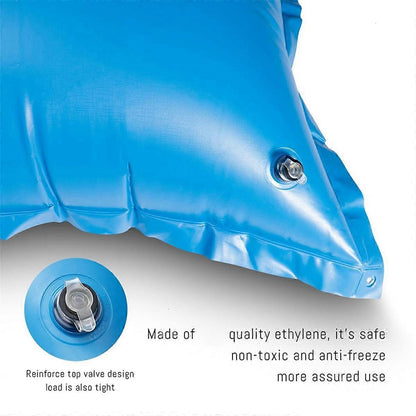 Extra Thick Winter Cushion for Above Ground Pool, Air Cushion for Equalizing Cold and Ice, Winter Preparation Pool C[D]-XY27- Blue - Image 2