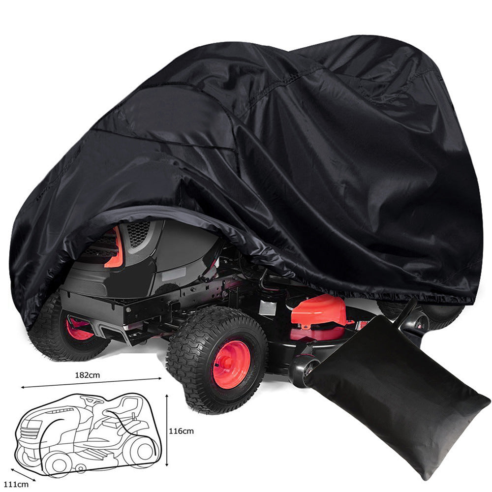 Lawnmower Tarpaulin, Garden Tractor Protective Cover, Waterproof UV-Resistant Dust Cover for Riding Lawn Mower, Protective Cover Contr-L - Image 2