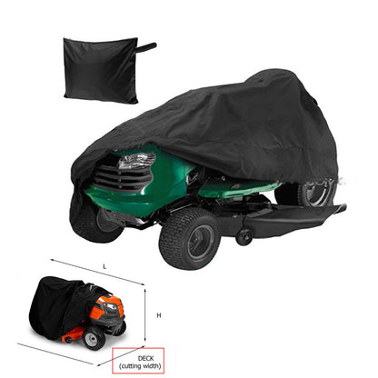 Lawnmower Tarpaulin, Garden Tractor Protective Cover, Waterproof UV-Resistant Dust Cover for Riding Lawn Mower, Protective Cover Contr-L - Image 3