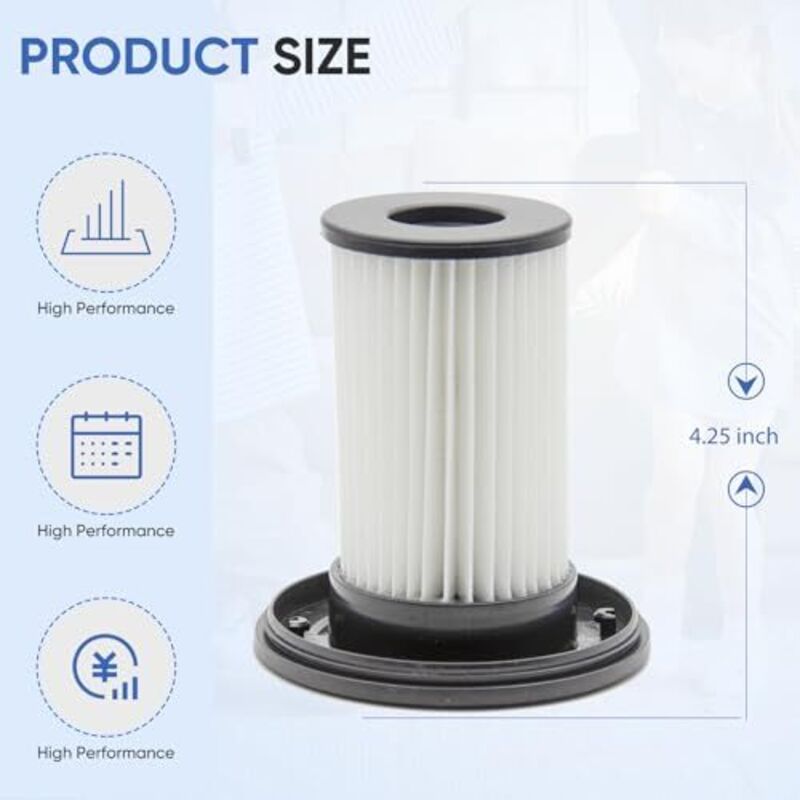 Bosch Unlimited Gen2 Series 8 Vacuum Cleaner Replacement Filter 2-Pack Compatible with BKS8214W BSS825ALL BSS81POW1 BBS8214PET Parts 12036642 12023349 - Image 4