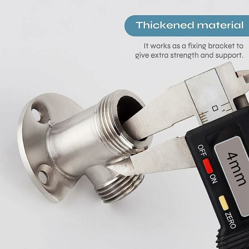 Installation kit for connecting hose to exposed tap. Outdoor shower system thermostatic mixer conversion built into the surface - Image 3