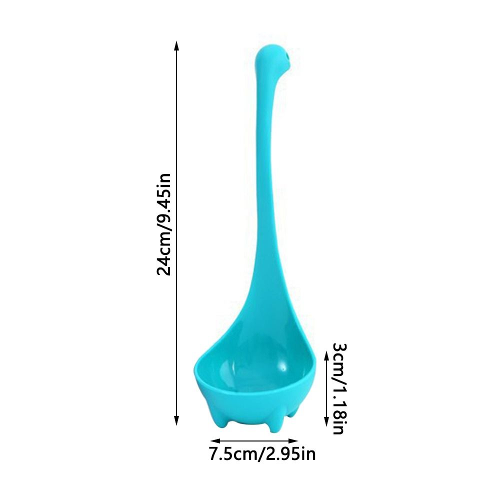 3-Pack Nessie Soup Ladle Loch Ness Design Upright Spoon Home Kitchen Bar Cooking Accessories - Image 3