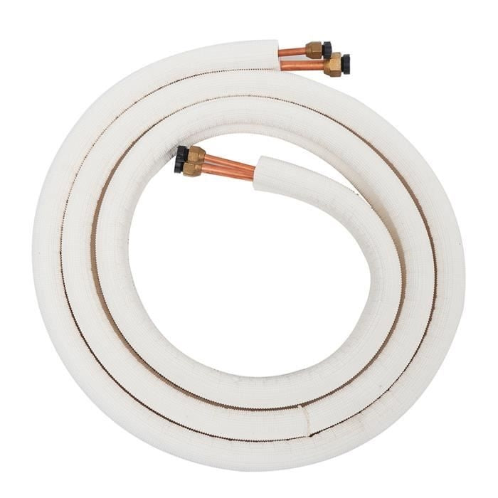 TEMPSA Air Conditioning Pipe - 1/4+3/8 - Insulated Copper - 3M White_max White - Image 2