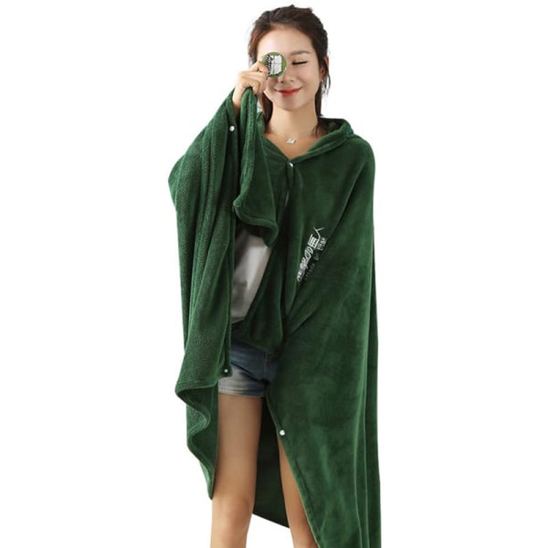 Attack on Titan Cosplay Blanket Cloak Costume Shingeki No Kyojin Survey Corps Cloak Cape Flannel Hoodie Costumes style1 M - Image 2