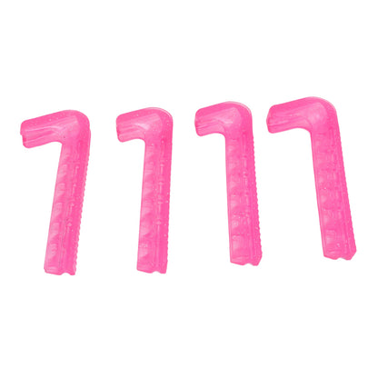pcs Skate Guards Non-Slip Soft Plastic Adjustable Hockey Skate Blade Protectors for Home - Image 2