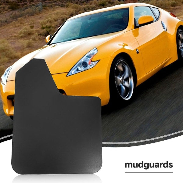 {CA}4pcs Universal Mud Flaps for Car Pickup Van Truck Mudguards with Screw - Image 2
