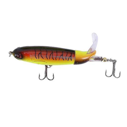 8pcs Whopper Plopper 11cm 15g Floating Popper Fishing Lure Artificial Hard Bait Wobbler Rotating Ta - Image 2