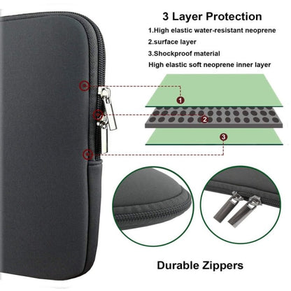 Computer case for 13 & 15 inches, fits MacBook Pro and Air. Black - 15.6 inches - Image 3