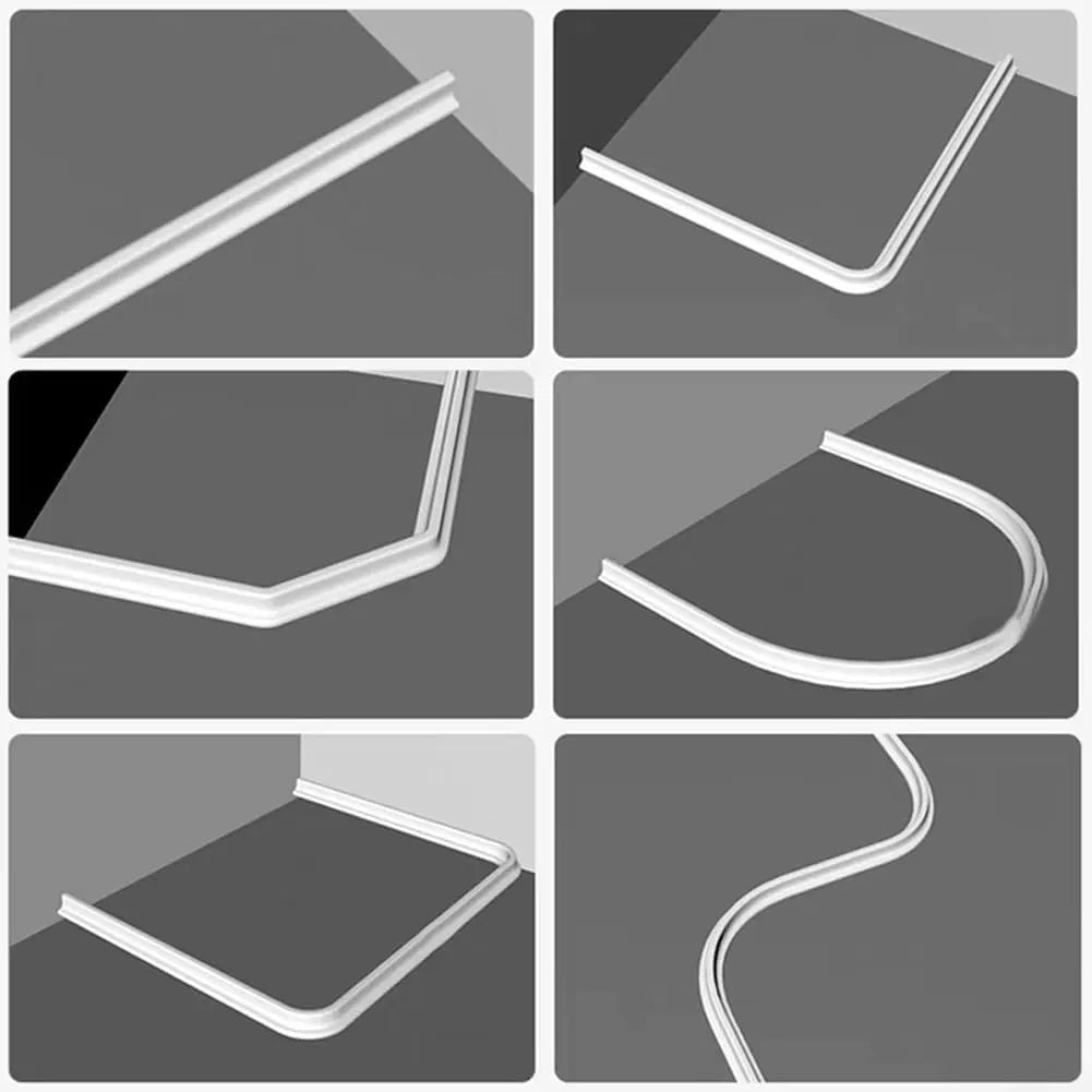 Shower Threshold / Water Barrier – Self-adhesive shower strip – 2m Grey - Image 6