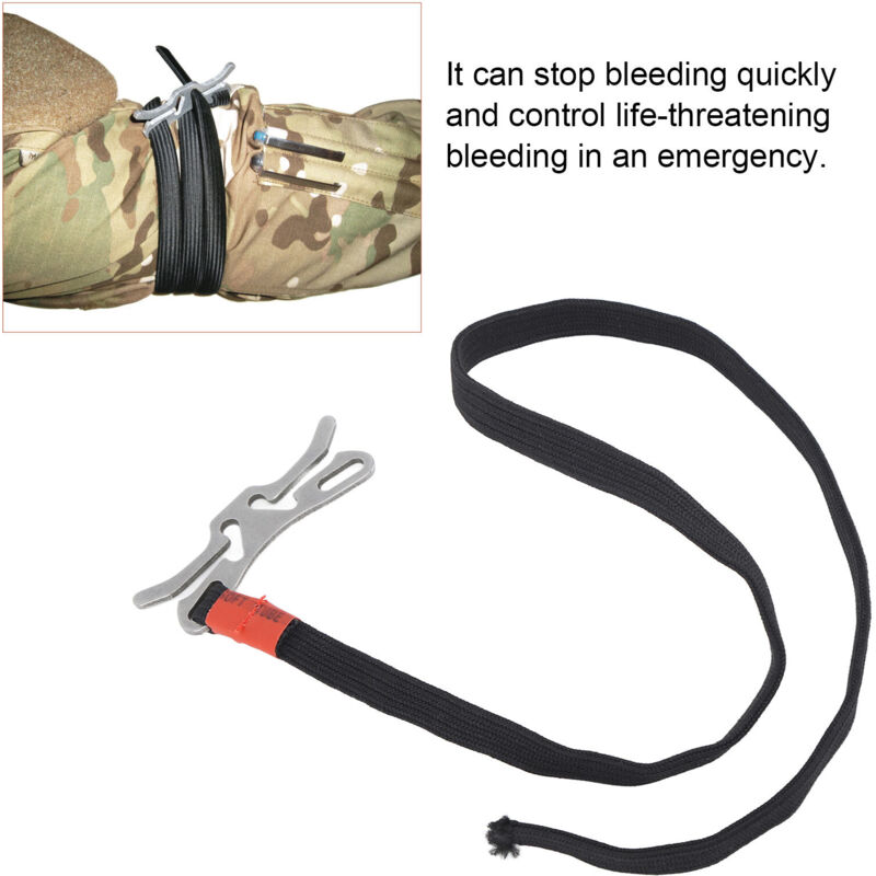 Clip-on Tourniquets Rapid Hemostasis One-Handed Operation Expandable Clip-on Tourniquet for Indoor and Outdoor Activities, DUBUNS - Image 2