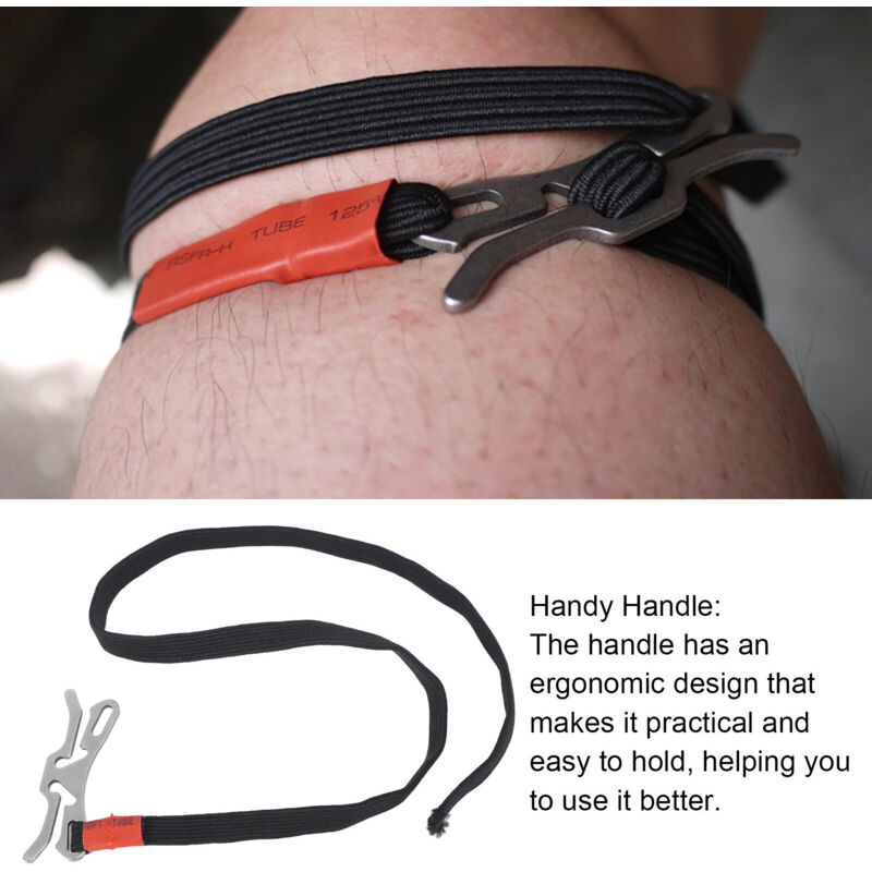 Clip-on Tourniquets Rapid Hemostasis One-Handed Operation Expandable Clip-on Tourniquet for Indoor and Outdoor Activities, DUBUNS - Image 3