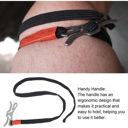 Clip-on Tourniquets Rapid Hemostasis One-Handed Operation Expandable Clip-on Tourniquet for Indoor and Outdoor Activities, DUBUNS - Image 3
