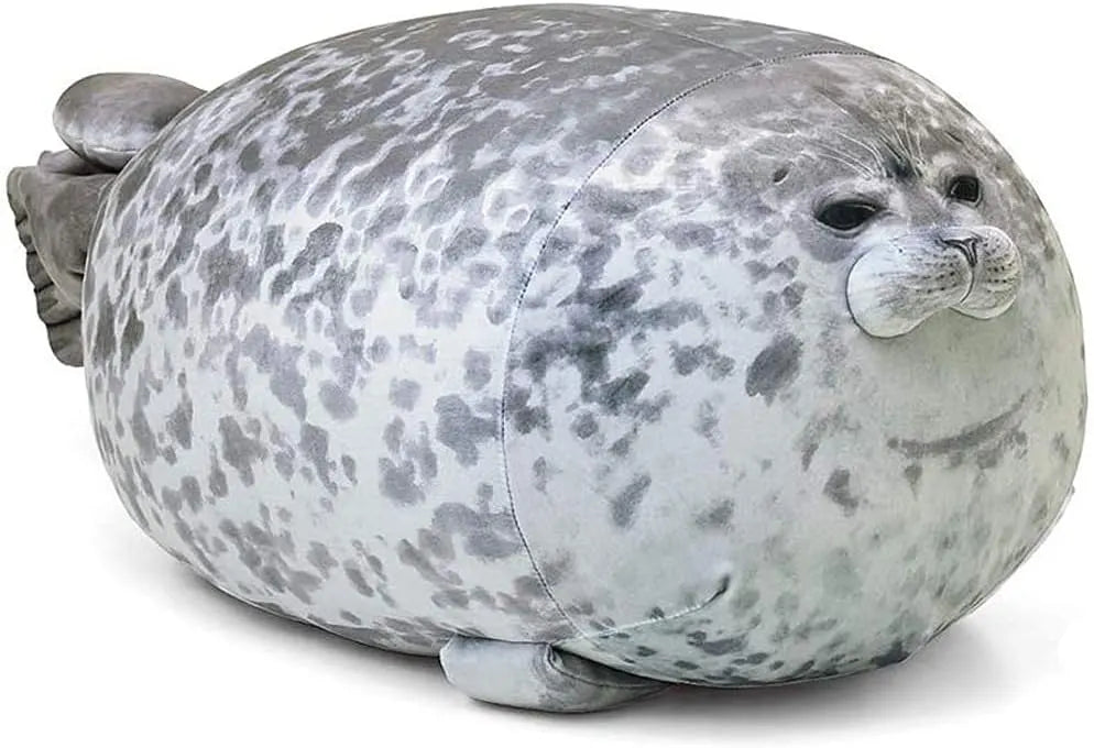 Thick seal pillow cute seal plush toy stuffed animal toy_tfrf 30CM