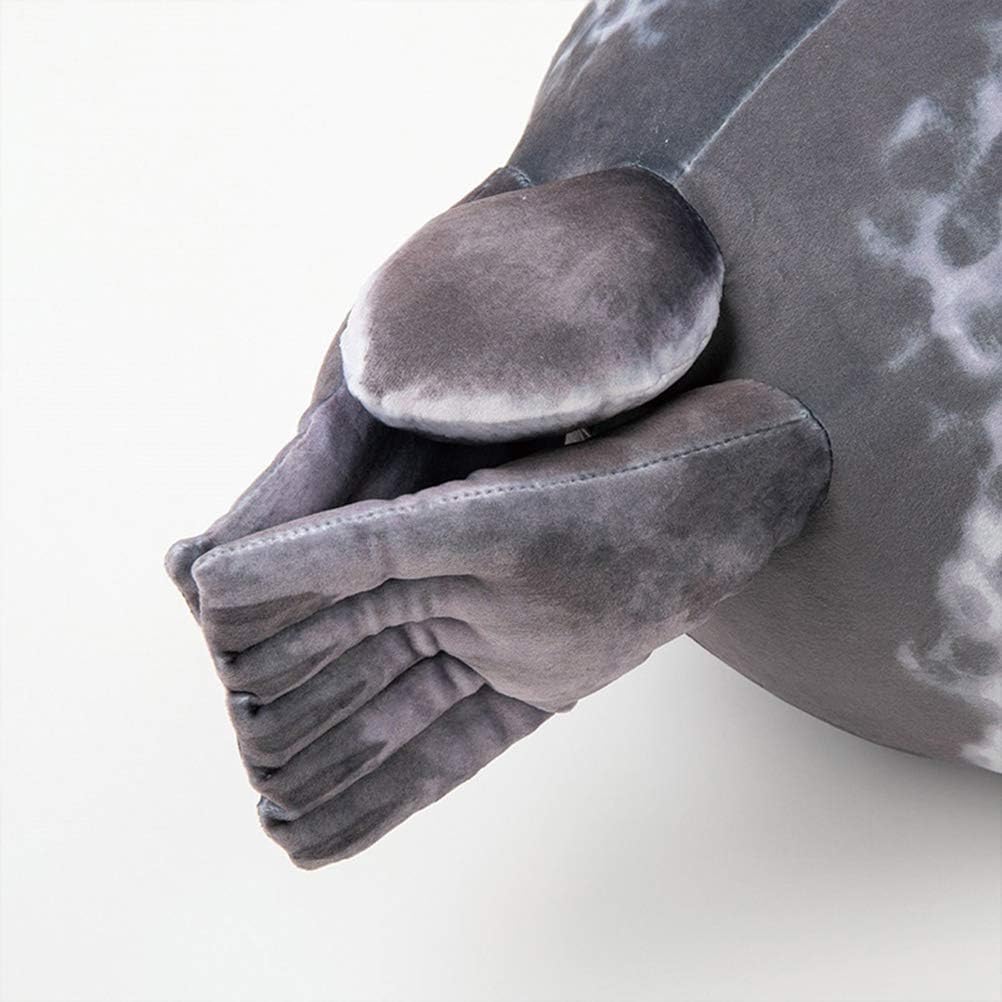 Thick seal pillow cute seal plush toy stuffed animal toy_tfrf 30CM - Image 4