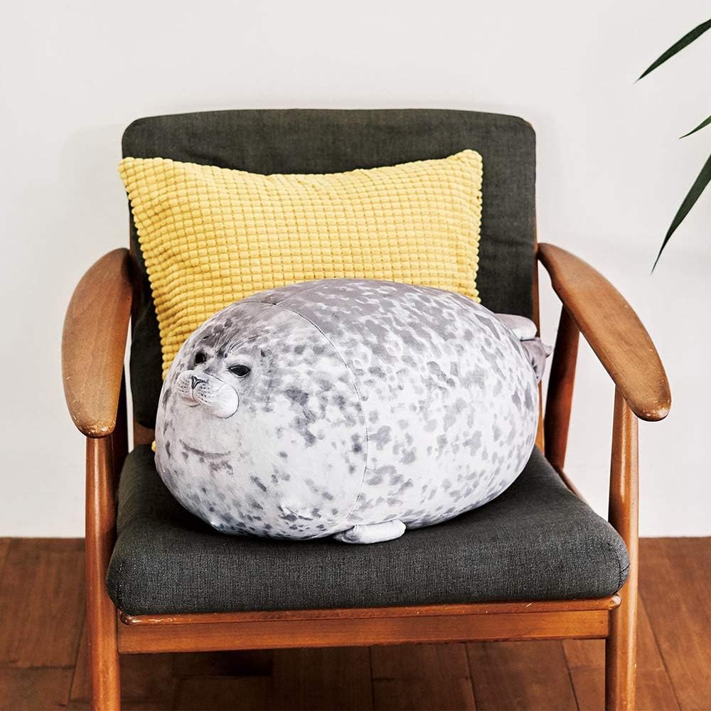 Thick seal pillow cute seal plush toy stuffed animal toy_tfrf 30CM - Image 5