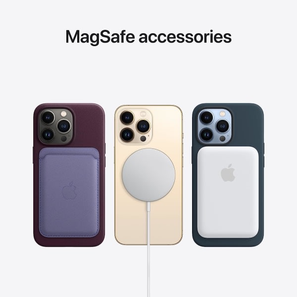 Apple Silicone Case with MagSafe (for iPhone 13 Pro Max) Midnight - Image 4