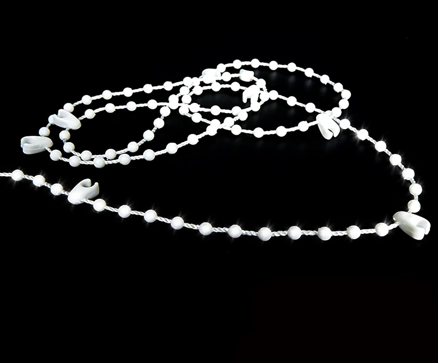 Bottom chain for vertical blinds for 89 mm slats, 20 meters, 200 clips—yux - Image 4