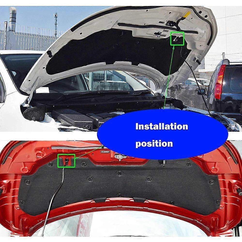 Compatible with Nissan Qashqai j11 NV200 Bonnet Rod Support Holder Clip Clamp Bracket - Image 3