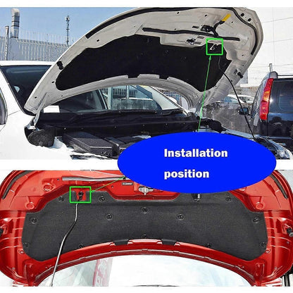 Compatible with Nissan Qashqai j11 NV200 Bonnet Rod Support Holder Clip Clamp Bracket - Image 3