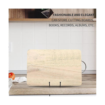 {CA} 8 inch black metal plate stand plate holder for picture, decorative plate, book - Image 5