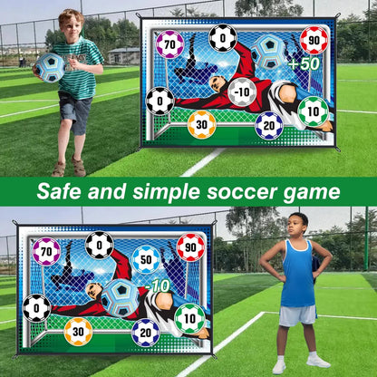 150cm Football Play Mat Set Outdoor Indoor Football Toys - Image 2