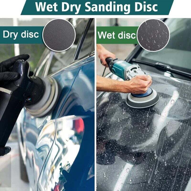 24-piece 50mm wet and dry sanding discs, 600-5000 grit, abrasive for polishing metal and wood - Image 3