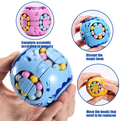 Rotating Prayer Magic Cube Fidget Spinner - Stress Relief Puzzle Toy for Kids & Adults - Image 4