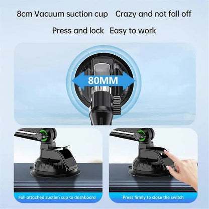 Car Tablet Holder Long Arm Suction Cup Mount for Pro Air 4-13 inch for Tablet SUV Truck Windshield Window Black - Image 5