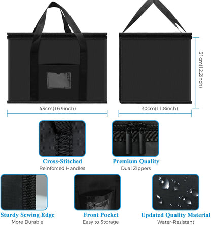 Soft Cooler Bag, 40L Large Cooler Bag, Grocery Bags, Picnic Bag, Thermal Food Delivery Bag, Insulated Bag, Cooler Bag - Image 4
