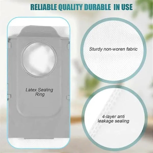 NA/Replacement Accessories for Roborock Q8 Max Q8 Max+ Q5 Pro Q5 Pro+ Vacuum Cleaner Bags Parts 8PCS 8PCS - Image 3