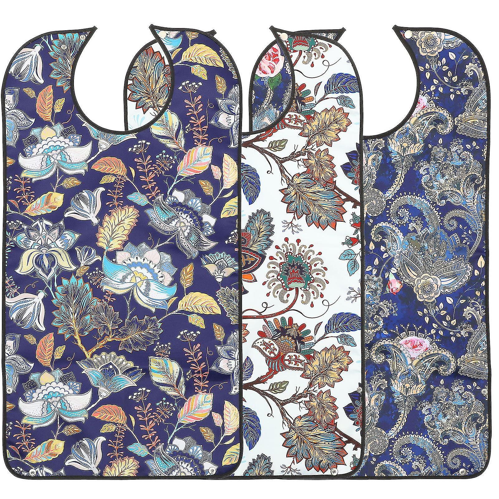 pcs Decorative bibs for adults, bib for the elderly, bib for seniors with adjustable strap - Image 2