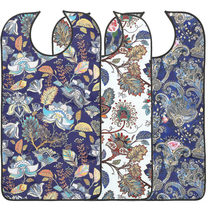 pcs Decorative bibs for adults, bib for the elderly, bib for seniors with adjustable strap - Image 2