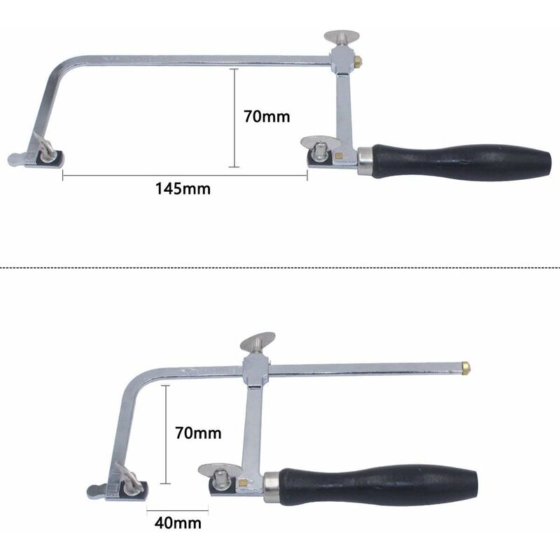 Adjustable Jeweler's Saw with 144 Blades - Professional Equipment for Jewelry Making - Image 2