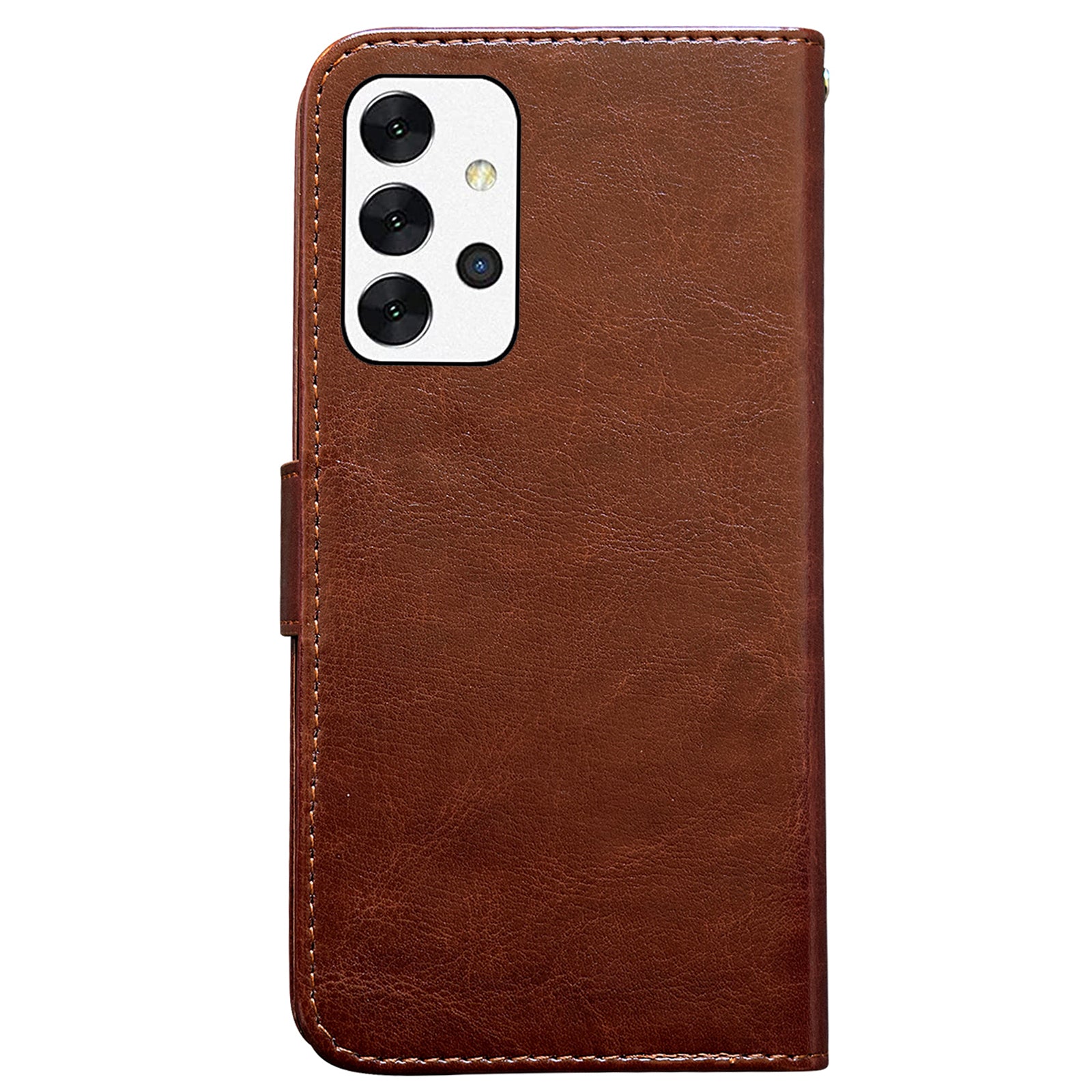 Samsung Galaxy A32 5G - Leather Case / Protection Black_max_sai Black - Image 4