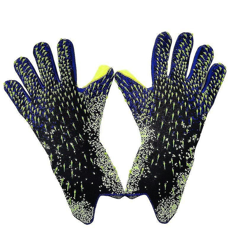 Kids Football Goalkeeper Gloves Durable Green Green Green 6 - Image 3